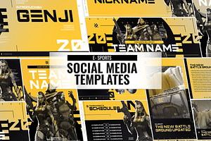 E - Sports Social Media Template