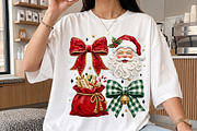 Christmas Santa Png,Festive Bows, an Object Illustration by Libby Wishes (Thumbnail 2 of 3)