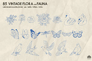 Vintage Flora and Fauna + Procreate, a Decorative Illustration by Skliarova (Thumbnail 2 of 5)
