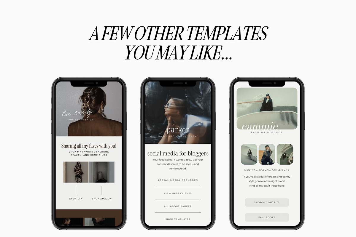 Showit Instagram Links Page Template, a Landing Page Template by Blush Created (Photo 15 of 15)