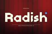 CS Radish – Decorative Font, a Sans Serif Font by Craft Supply Co. (Thumbnail 1 of 8)
