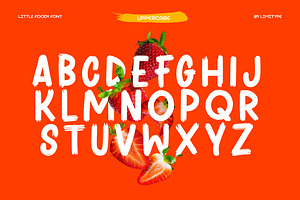 Little Foody - Food Font