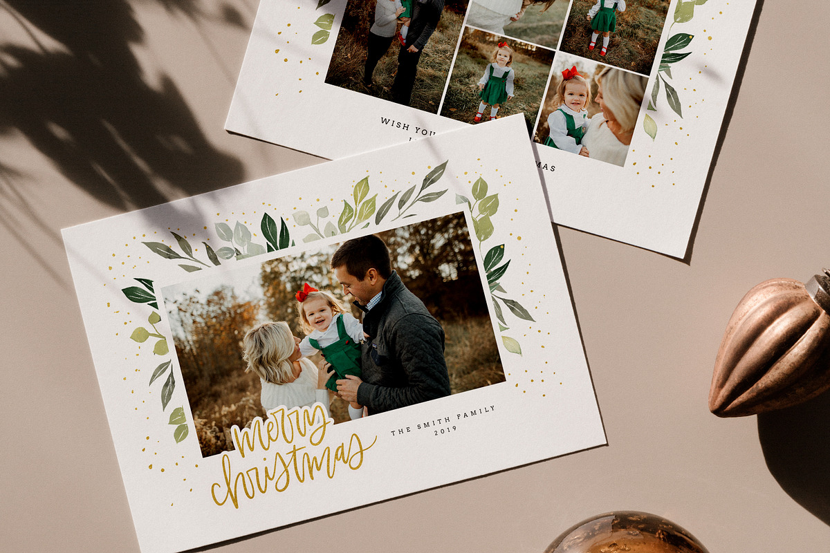 Christmas Card Template CD183, a Card Template by Salsal Design (Photo 2 of 5)