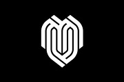 Monogram Letter MV VM Logo, a Branding & Logo Template by Buqancreative (Thumbnail 2 of 4)