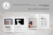 Minimalism Portfolio, a Brochure Template by Form Fabrique (Thumbnail 15 of 16)