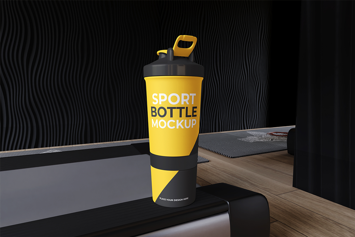 Sport Tumbler Mockup, a Mockup by zerologicstudio