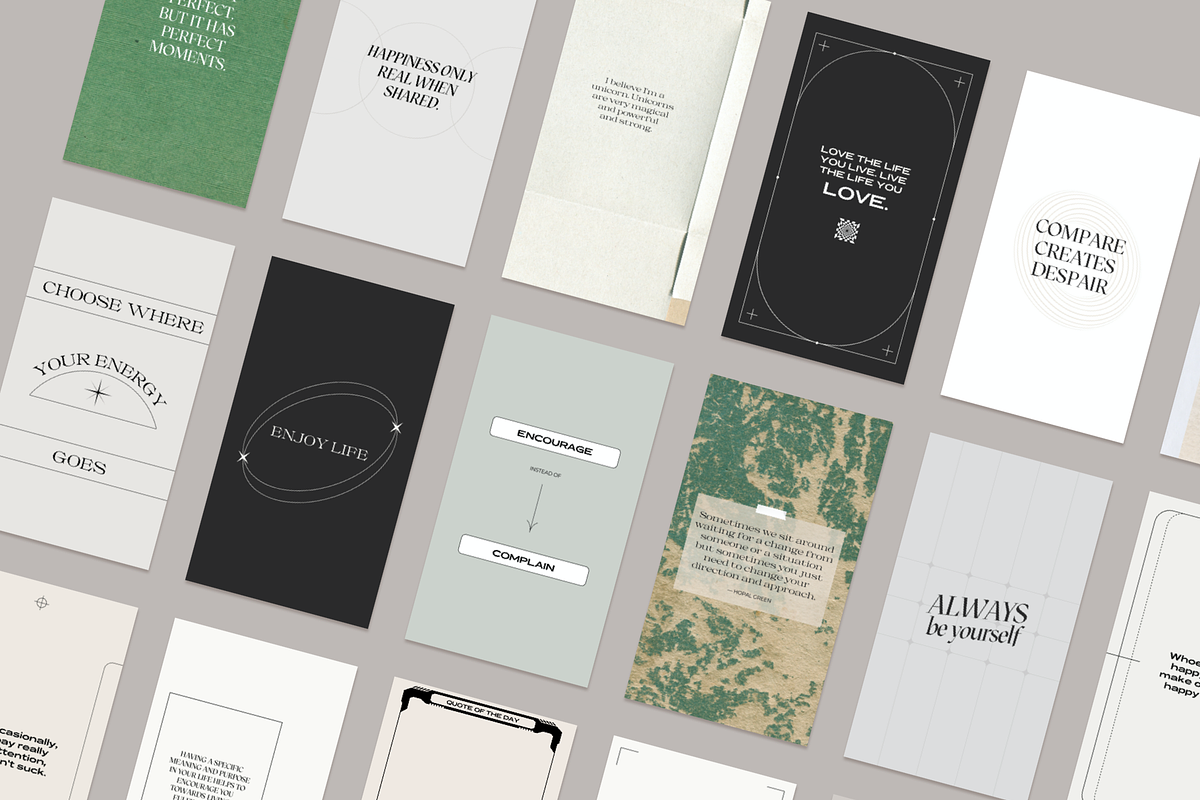 Instagram Carousel kit and Quotes, a Social Media Template by Bonumo (Photo 12 of 17)