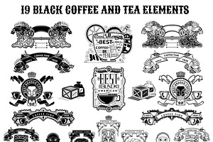 COFFEE AND TEA ELEMENTS SET