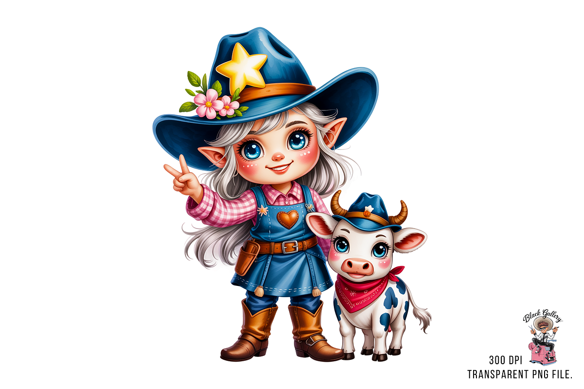 Texas Gnome Sublimation PNG Bundle, a Graphic by Clipart Bloom (Photo 3 of 11)