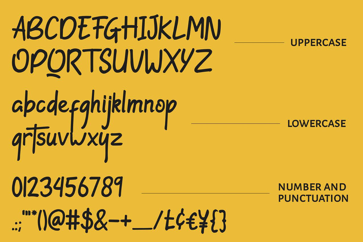 Lanathea, a Handwritten Font by Majelis Art (Photo 8 of 8)