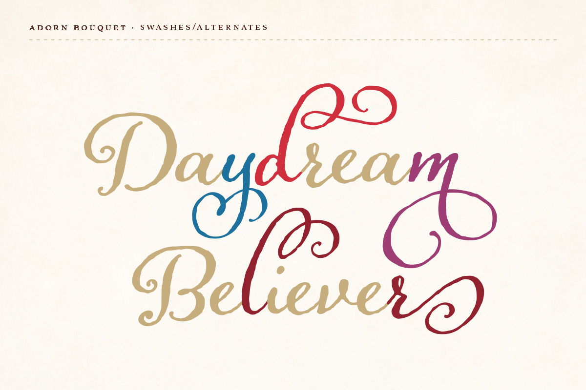 Adorn Collection, a Sans Serif Font by Laura Worthington (Photo 22 of 62)