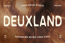 Deuxland - Vintage Handdrawn Font