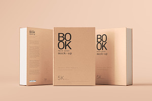 Hard Cover Large Book Mockups