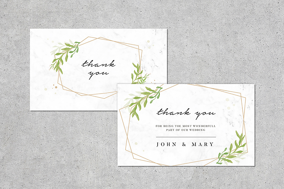 Geometric Wedding Invitation Suite, an Invitation Template by Vynetta (Photo 5 of 8)