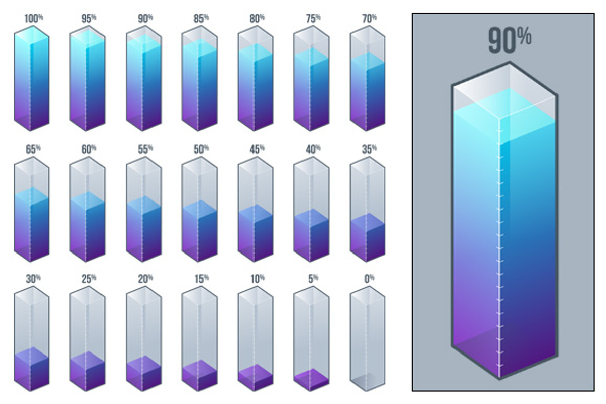 Bar Graph Chart. Infographic Element, an Object Graphic by Shurik76 (Photo 1 of 2)