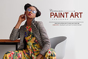 83%SALE! Mixed Oil Painting  Actions, an Action Add-On by Jacpot007 (Thumbnail 20 of 54)