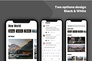 Caily News - Magazine & News App, an App Template by Capi Product (Thumbnail 4 of 6)