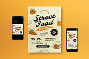 Street Food Festival Flyer Set, a Flyer Template by graphicook (Thumbnail 1 of 3)