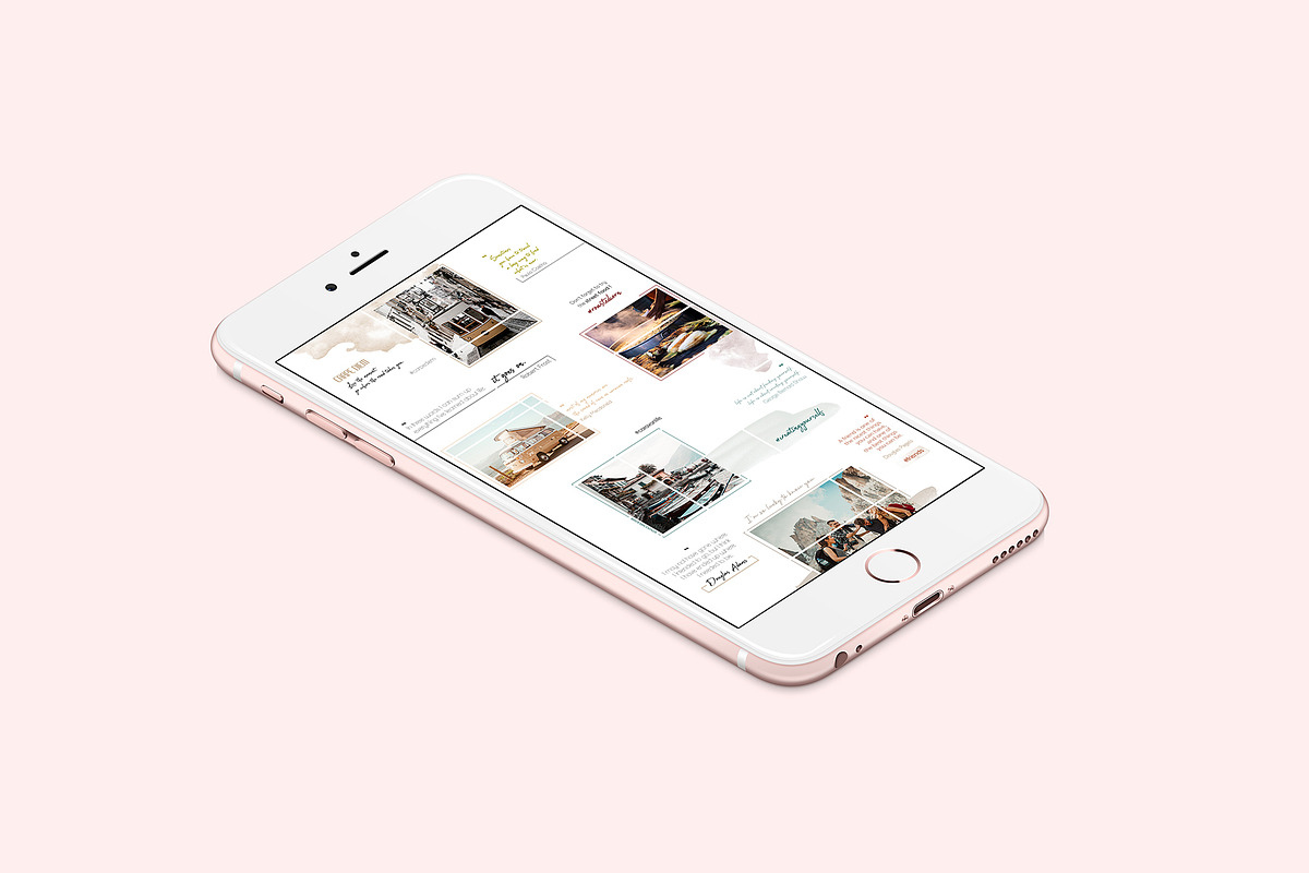 instagram PUZZLE Template, a Social Media Template by illycreative (Photo 7 of 8)