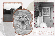 Leather and Stitching: Collage Kit., an Object Graphic by TaPilipa (Thumbnail 3 of 15)
