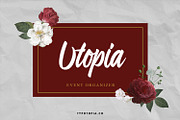 Preteoria Script, a Script Font by edukka (Thumbnail 7 of 10)