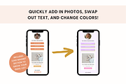 Instagram Link In Bio Canva Template, a Landing Page Template by The Template Lounge (Thumbnail 3 of 5)