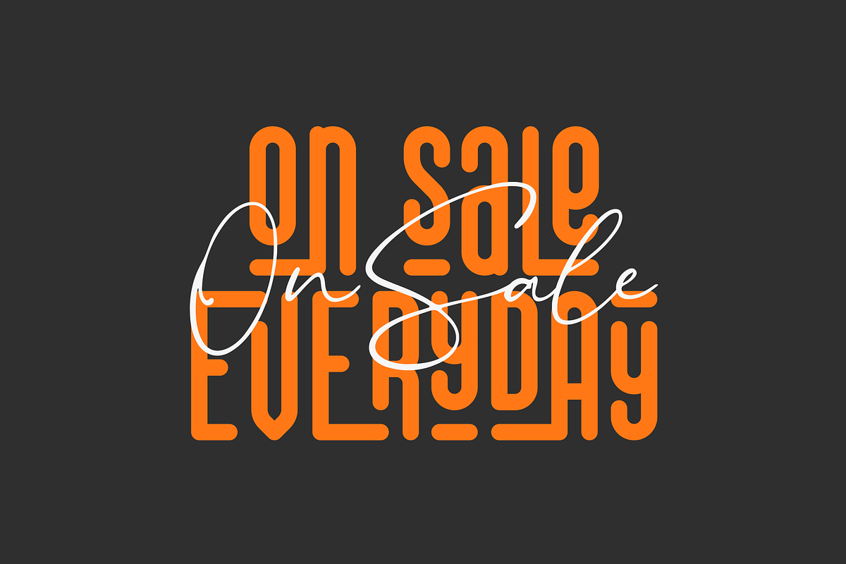 That Appeal - creative font duo, a Script Font by VP Fonts (Photo 6 of 19)