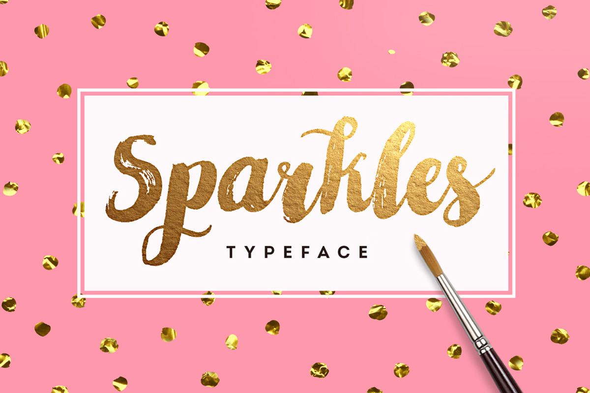 Sparkles Font + Big Bonus