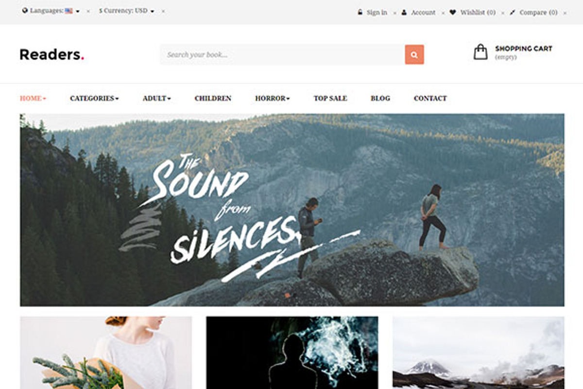 Ap Book Store Prestashop Theme, a Websites & App Template by apollotheme (Photo 2 of 6)
