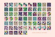 113 Color seamless patterns, a Pattern Graphic by Orange Fox (Thumbnail 3 of 11)