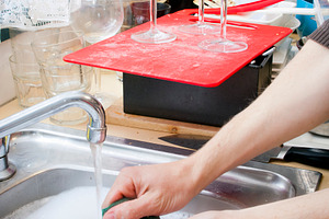 Cleaning Dishes Housework, a Food & Drink Photo by THP Creative
