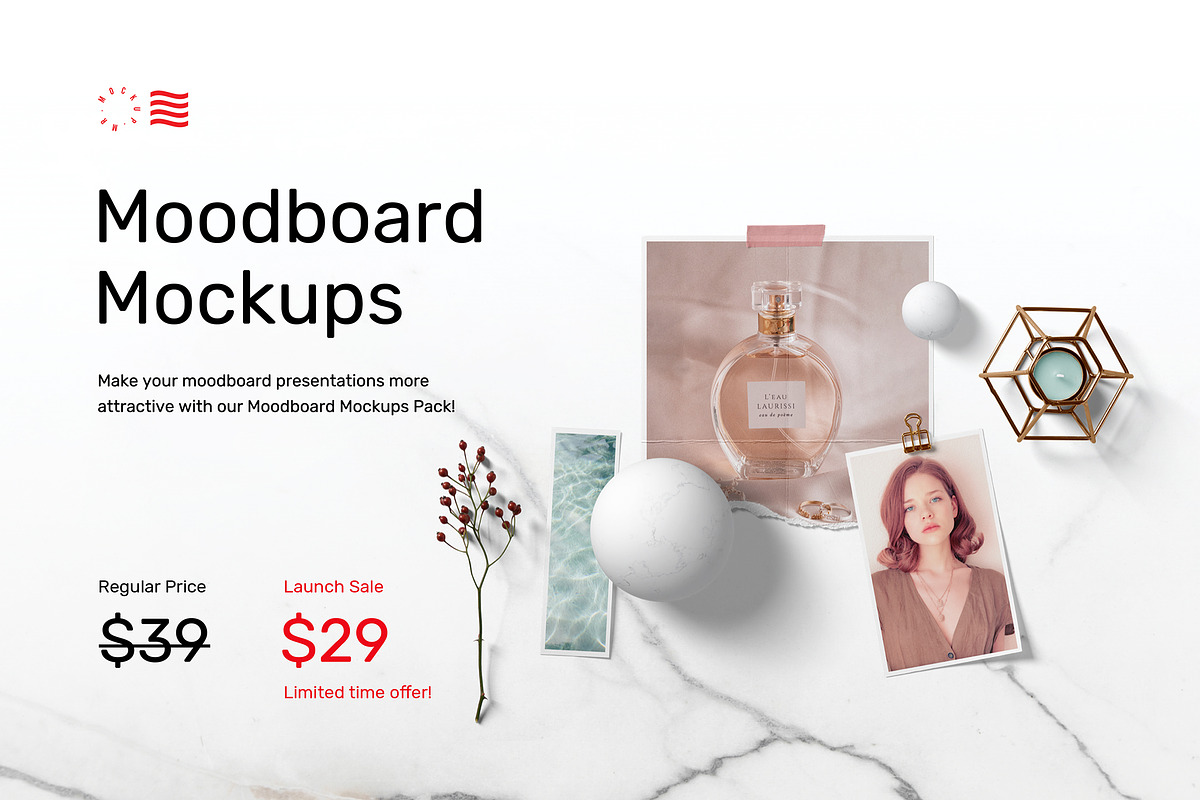 Moodboard Mockups - Scene Creator, a Product Mockup by Mr.Mockup™ (Photo 2 of 16)