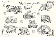 Movie Night Illustrations, a Food Illustration by AJ Doodles (Thumbnail 6 of 21)