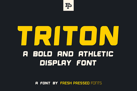 Triton Display Font