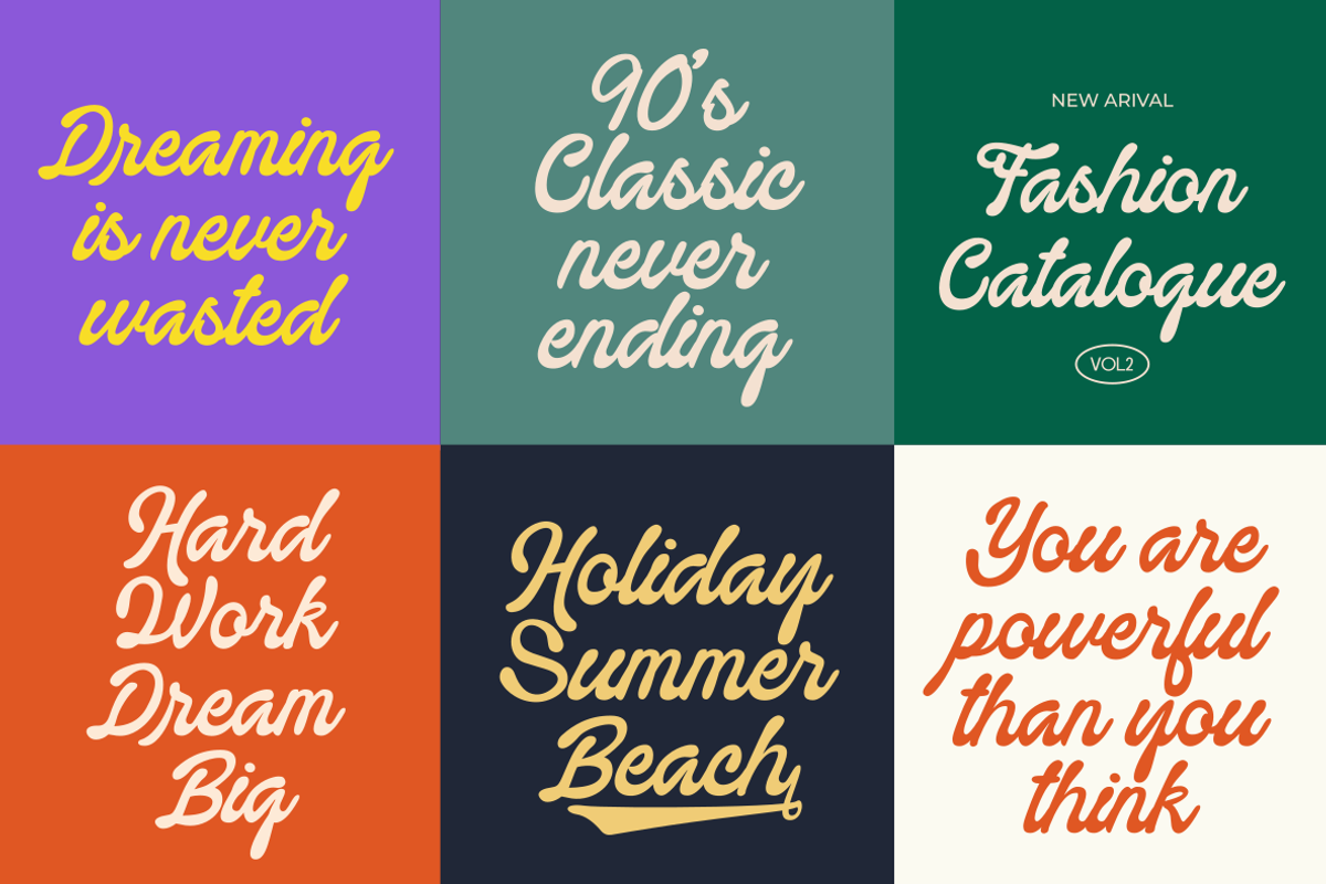 Holistical - A Handwitten Font, a Script Font by zeenesia (Photo 8 of 17)