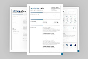 Roman Manager Resume Designer