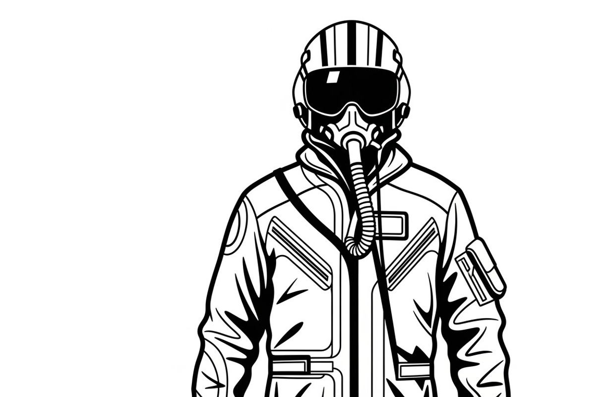 collection of pilot silhouettes, an Illustration by Amazin_art (Photo 26 of 29)