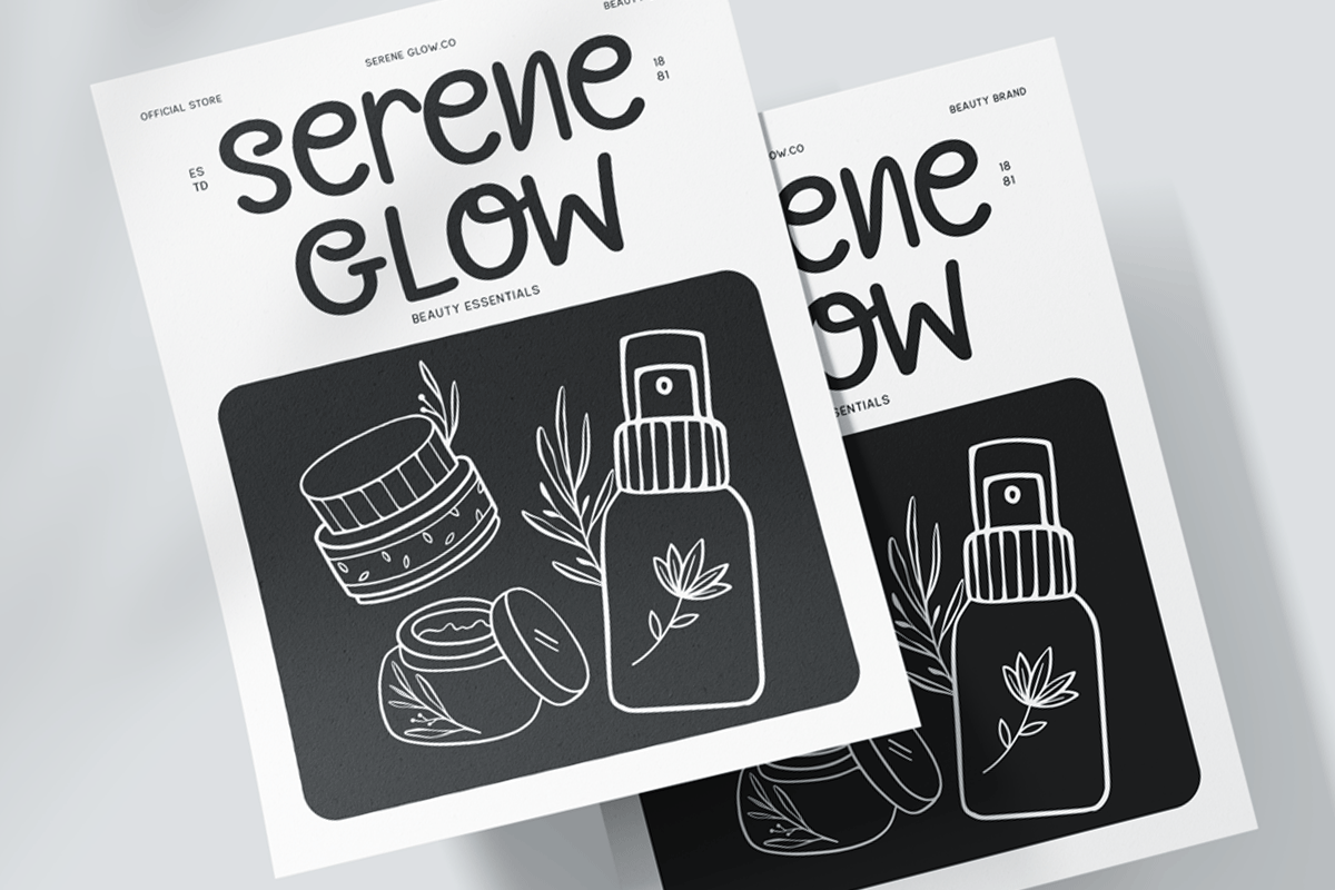 Enludo – Playful Sans & Script Font, a Sans Serif Font by roomspace creative lab (Photo 9 of 11)