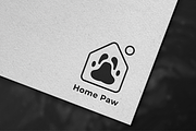 Home Paw Logo Template, a Branding & Logo Template by IndraSign (Thumbnail 2 of 3)
