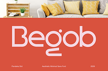 Begob - Minimal Sans Font