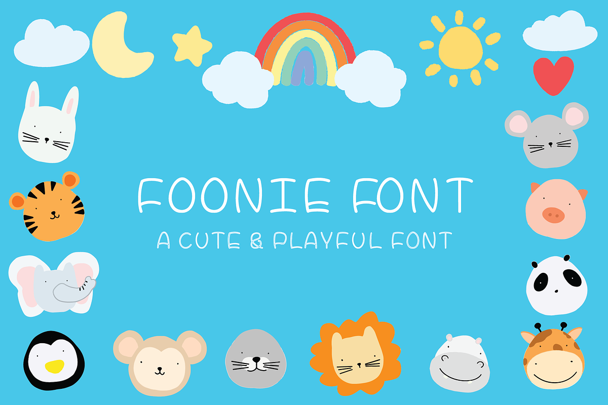 FOONIE (Trio Font & Extras)