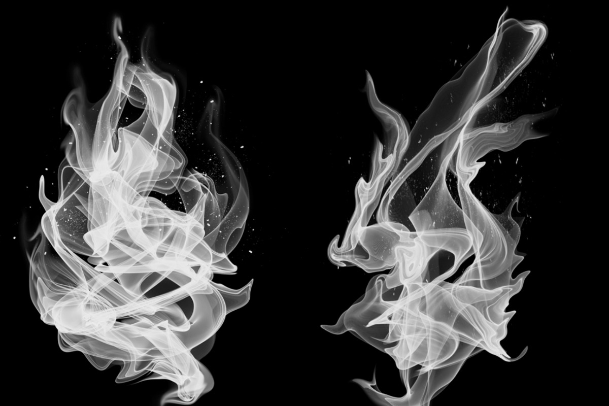 Fire and Smoke Photoshop Brushes, a Brush Add-On by MRI STUDIO (Photo 8 of 11)