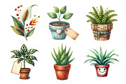 Positive Autumn Houseplant Clipart, an Illustration by Daily.Designs (Thumbnail 3 of 5)