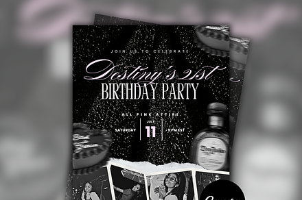 Birthday Invitation Template DIY
