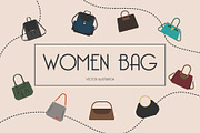 Women Bag, an Object Illustration by DelusionLab (Thumbnail 1 of 2)