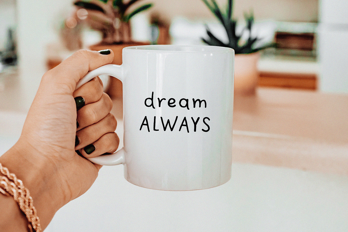 Little Daylights - Playful Font, a Handwritten Font by simpleblues (Photo 2 of 10)