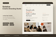Creative Branding Studio Website, an UI Kit Template by Pitchlook.Studio (Thumbnail 1 of 3)