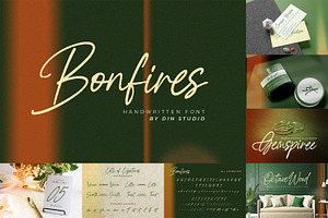 Modern Brush Font Bundle