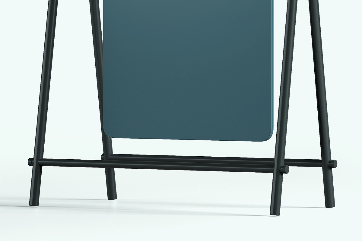 A-stand Sandwich Board Mockup, an Advertising Mockup by Traint (Photo 5 of 7)