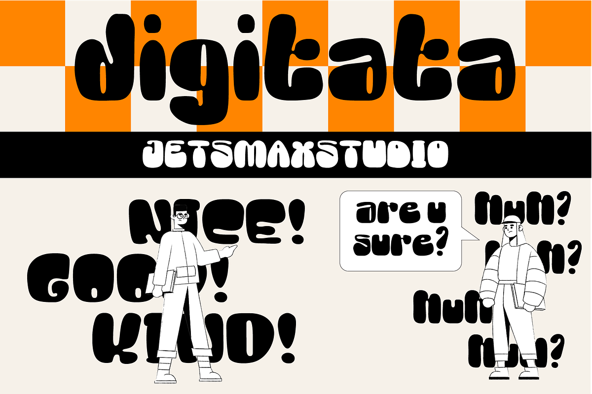 Digitata, a Handwritten Font by Jetsmax® Studio (Photo 5 of 10)